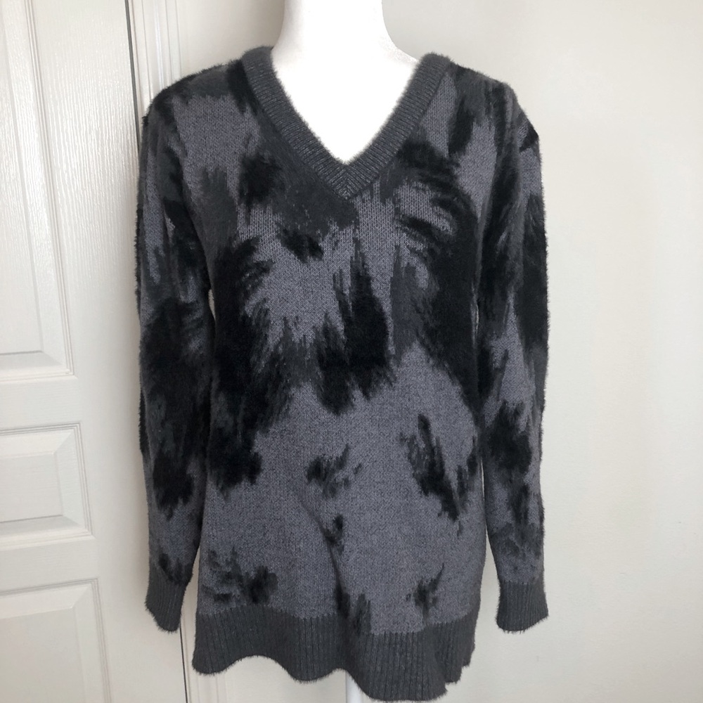 NWT Diane Gilman DG2 Fuzzy Novelty Sweater